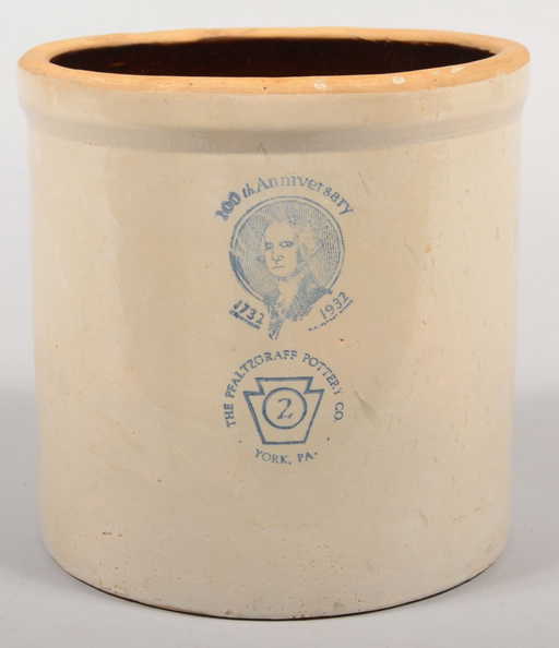 85: Pfaltzgraff Anniversary Crock. Straight sided conte 85: Pfaltzgraff Anniversary Crock. Straight sided conte