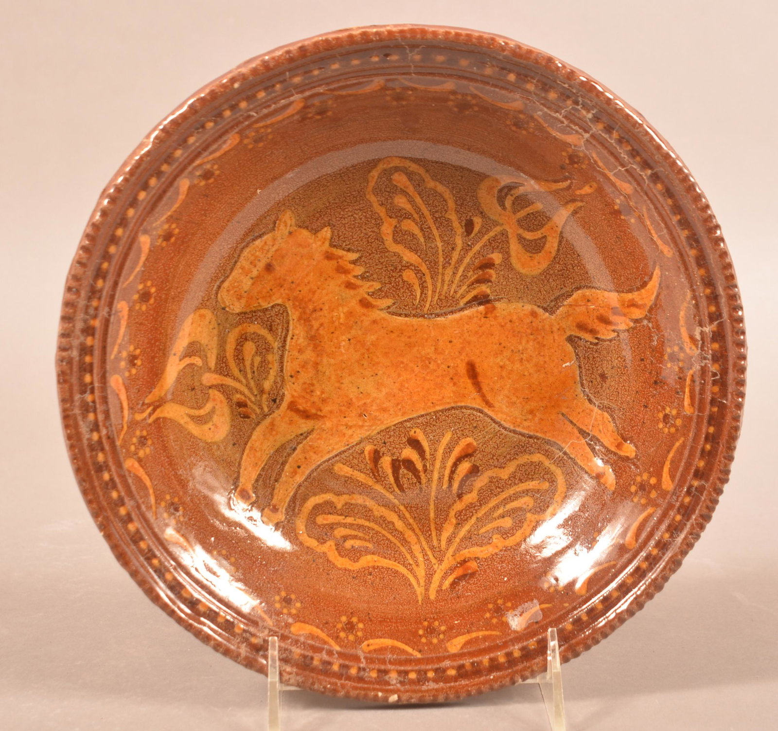 Foltz 2010 Redware Glazed Bowl (1 of 2)