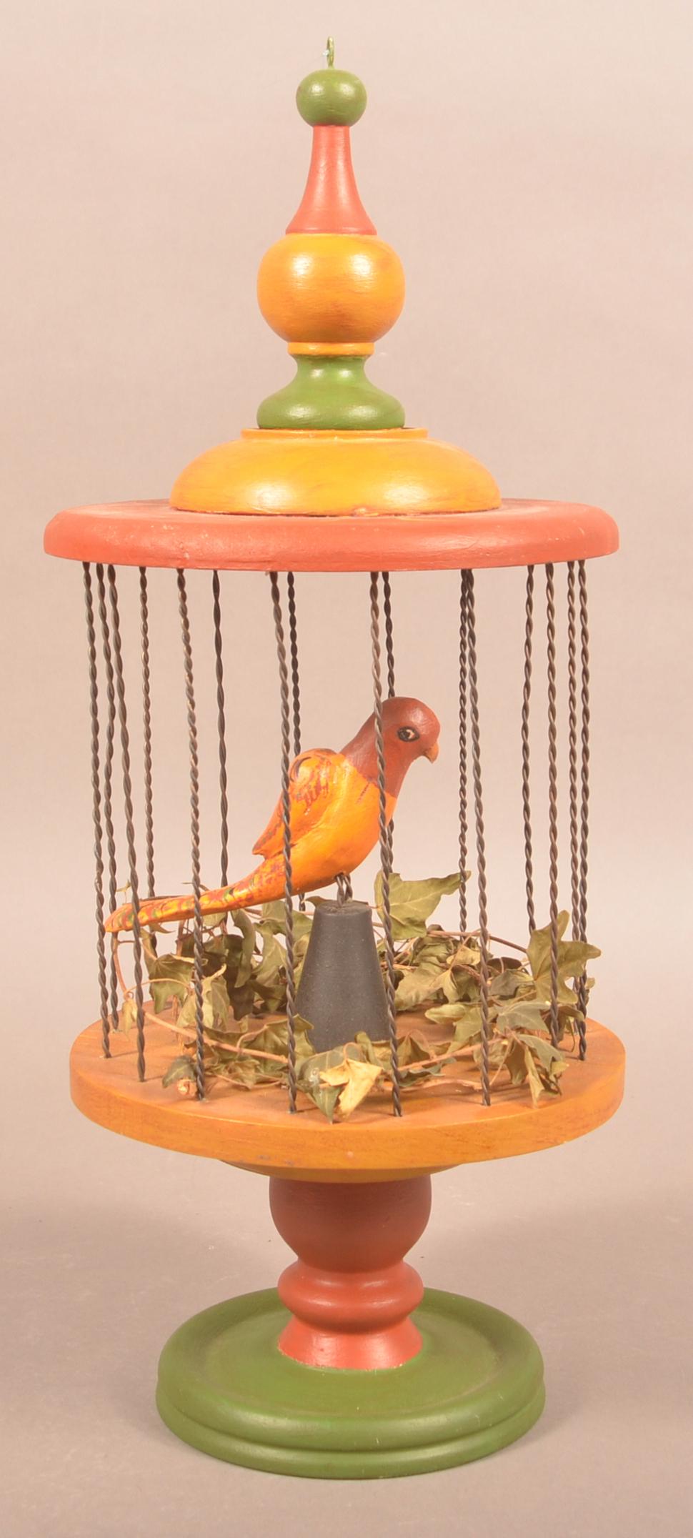 Walter & June Gottshall Folk Art Birdcage (1 of 3)
