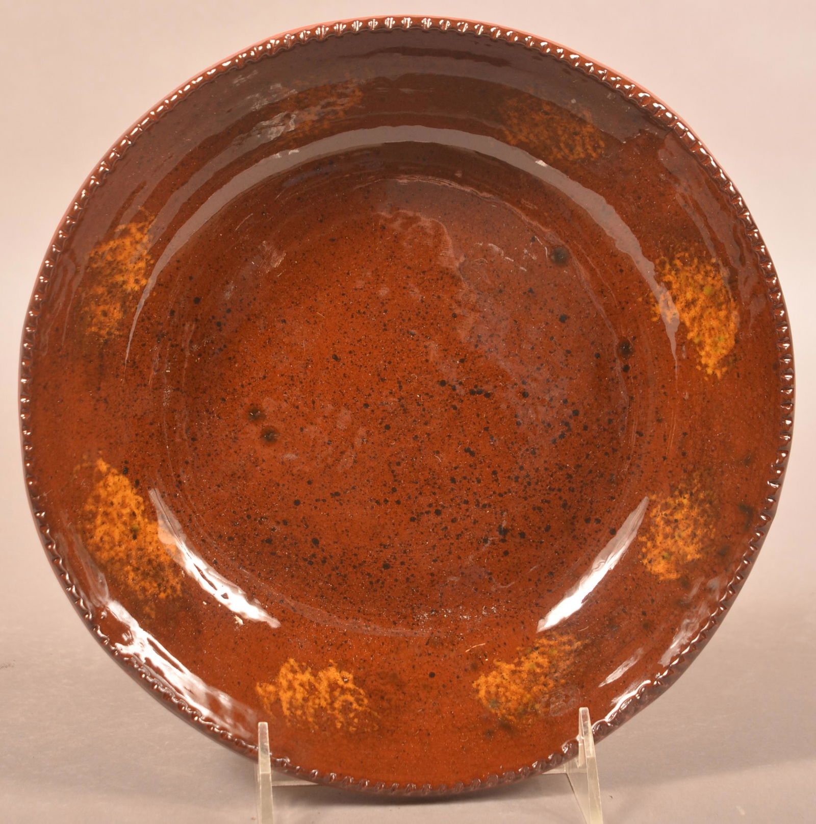 Foltz 2007 Redware Bowl (1 of 2)