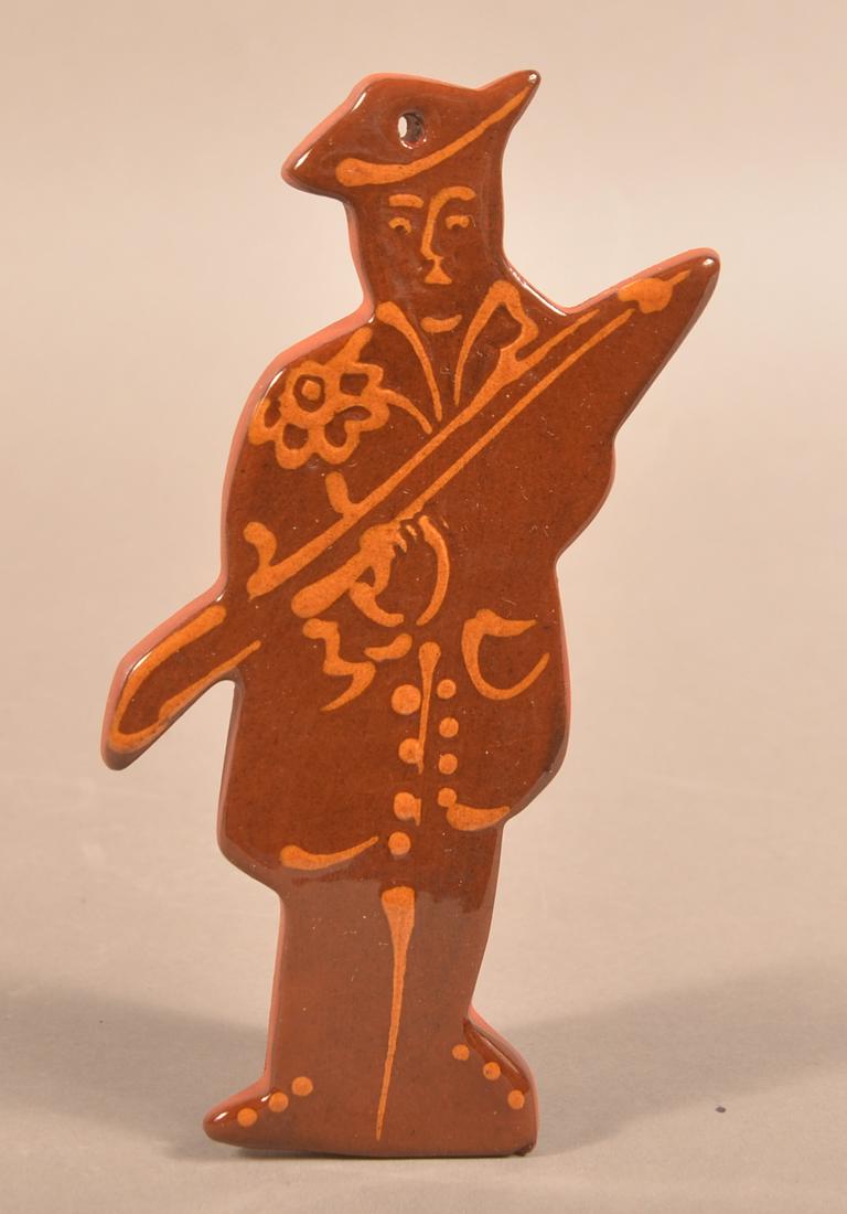 Foltz 2007 Redware Soldier Ornament (1 of 2)