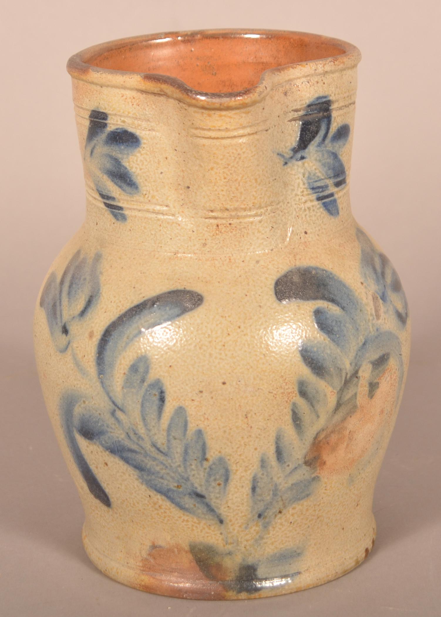 Stoneware 1-Gallon Pitcher Attributed to Remmey. (1 of 4)