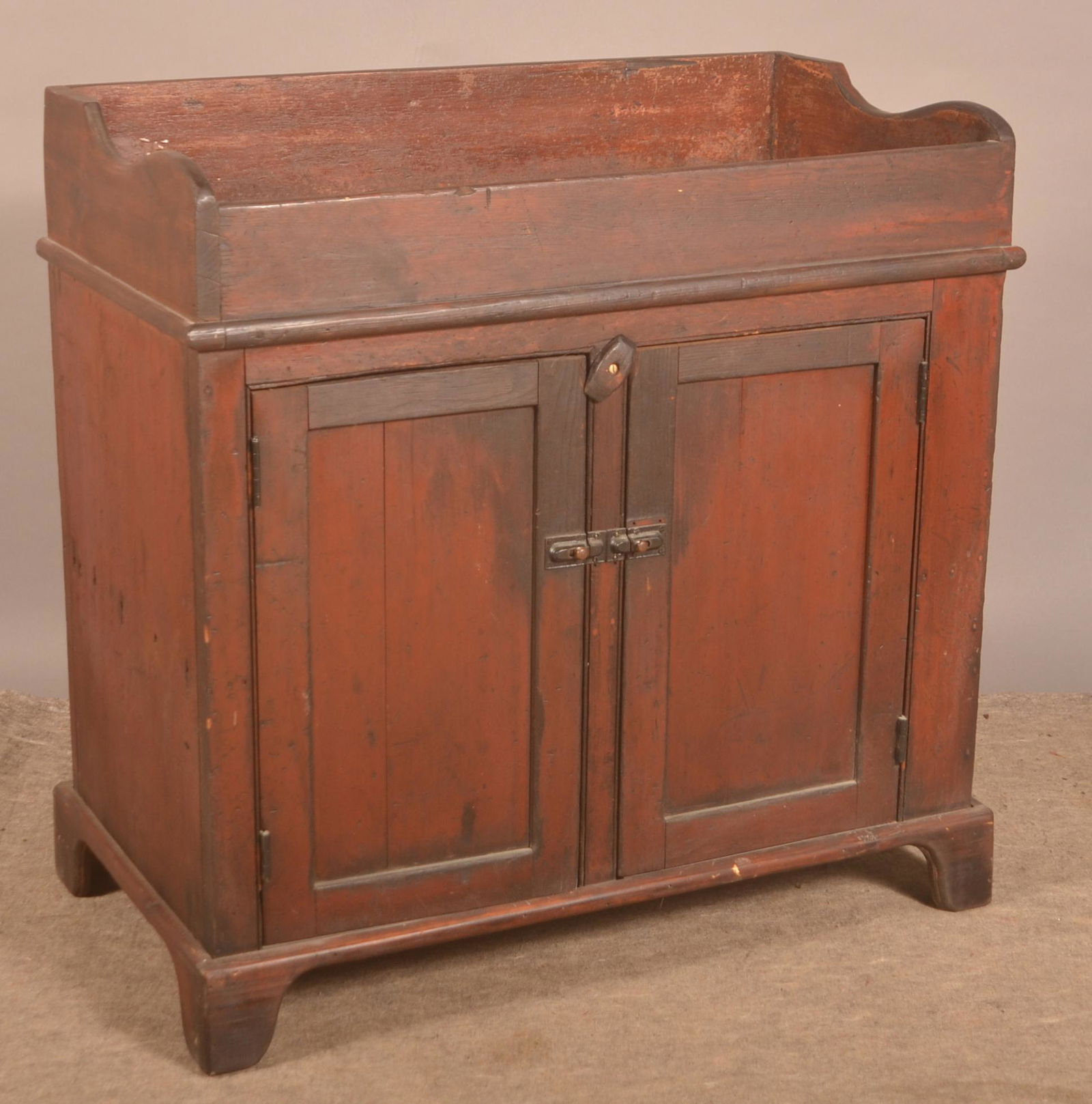 Pennsylvania 19th Century Softwood Drysink. (1 of 6)