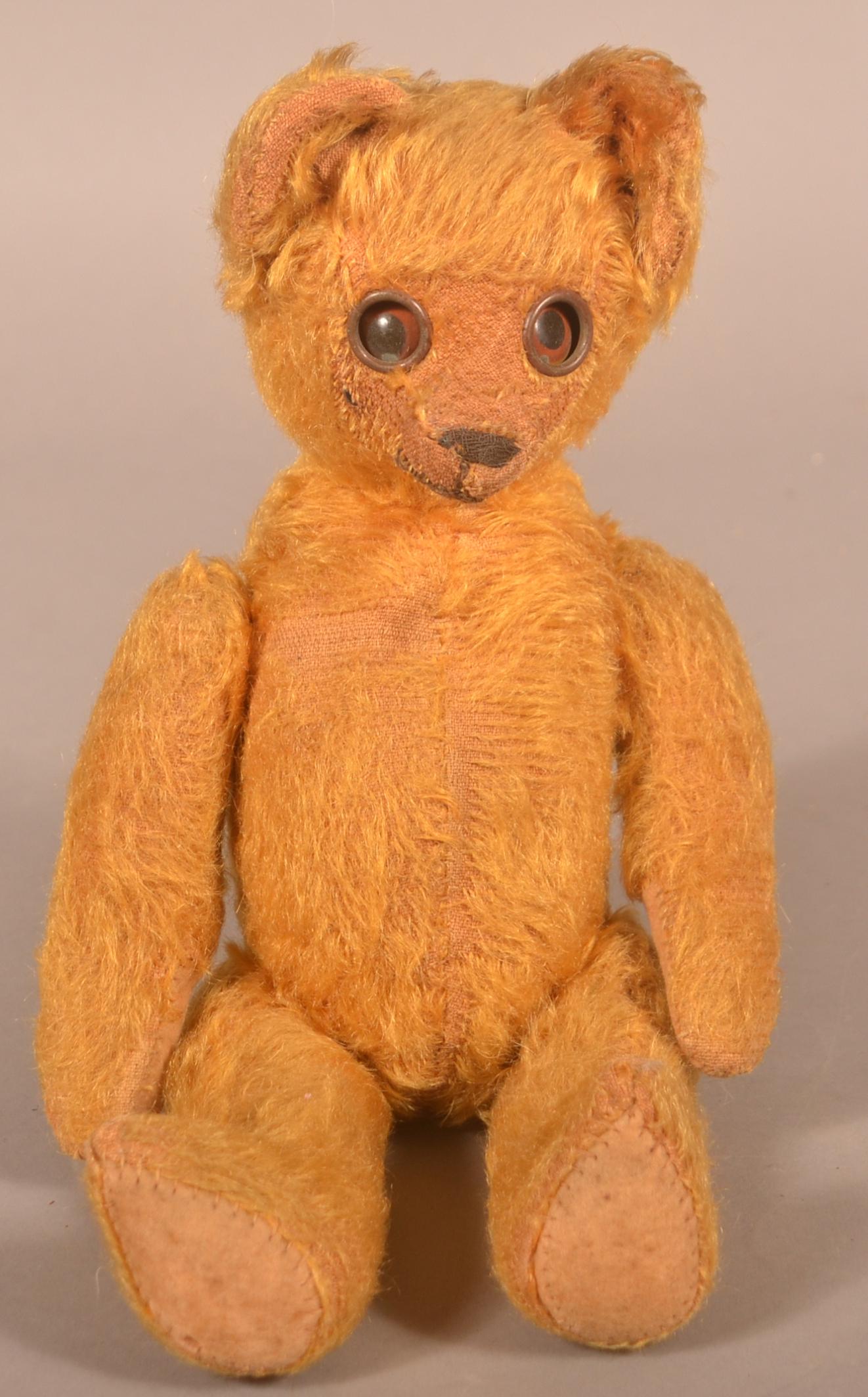 Antique Mohair Teddy Bear with Googly Moving Eyes. (1 of 3)