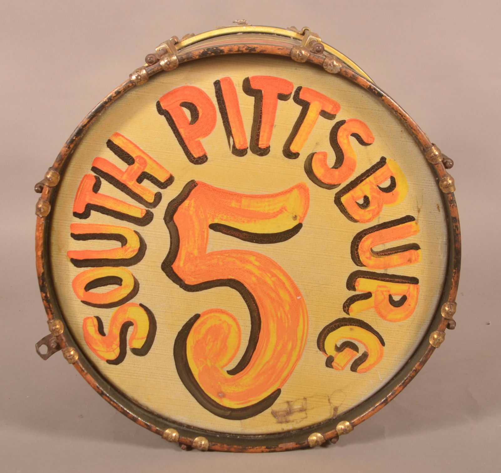 Antique Field Band Snare Drum. (1 of 4)