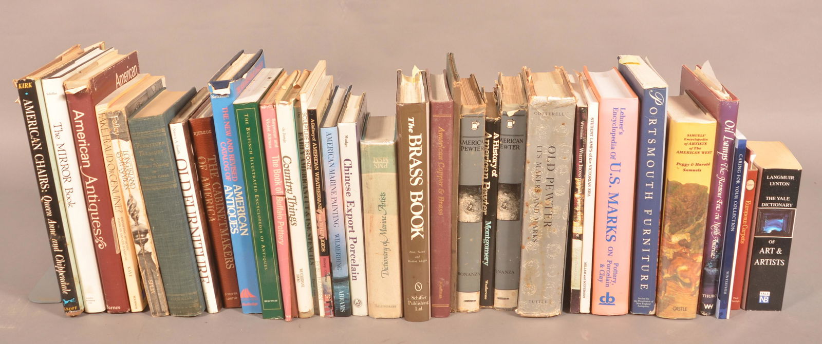 Large Lot of Various Antique Reference Books. (1 of 4)