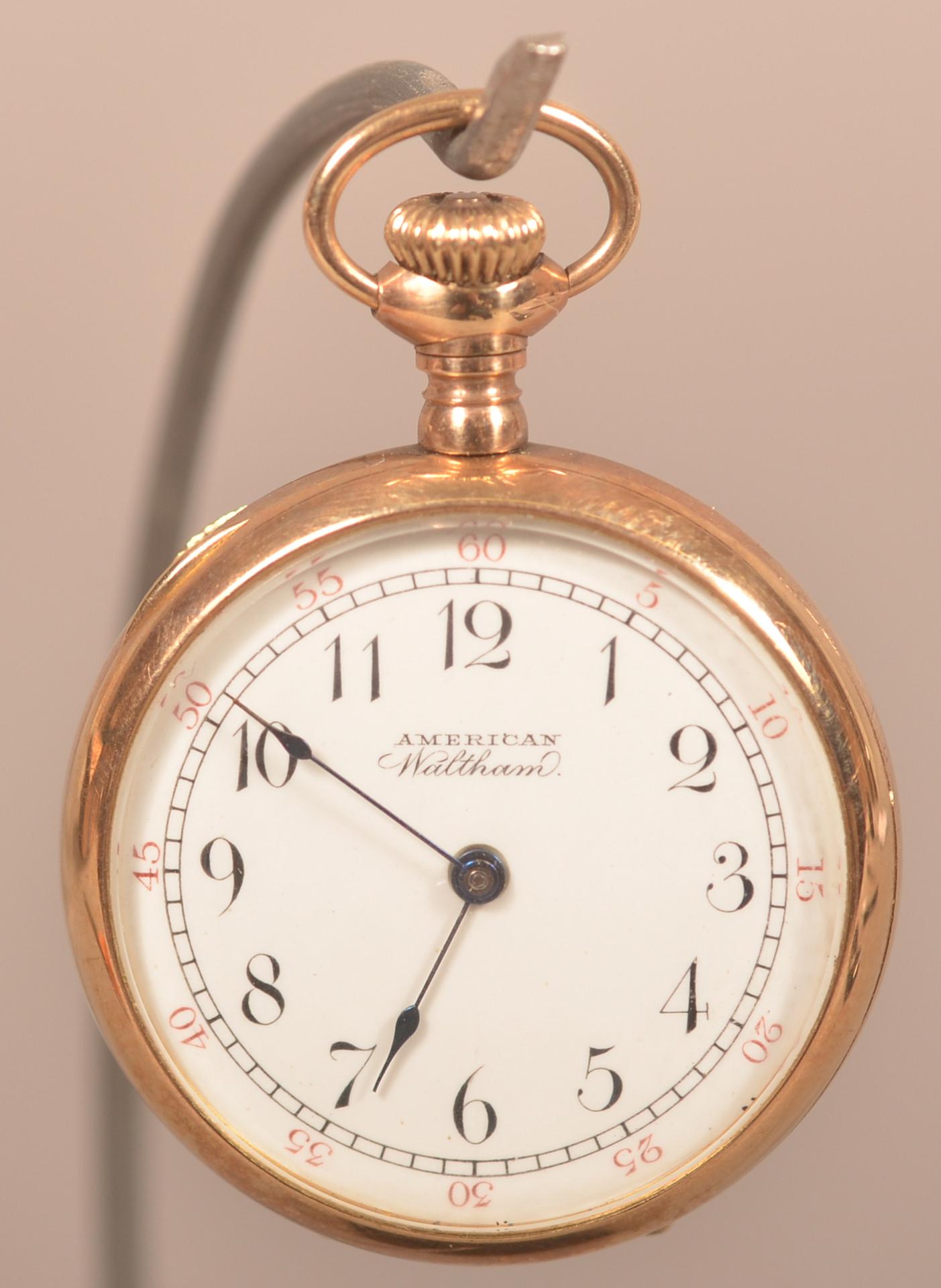 Antique American Waltham 0s Ladies Pocket Watch. (1 of 4)