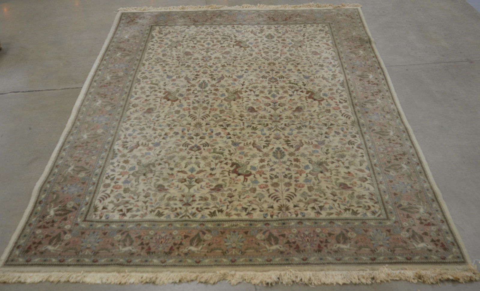 Vintage Tabriz Pattern Oriental Room Size Rug. (1 of 10)