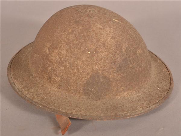 American WWI Doughboy Helmet with Liner. (1 of 3)