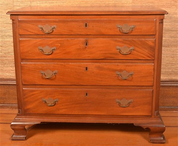 Southeastern PA Chippendale Chest of Drawers. (1 of 3)