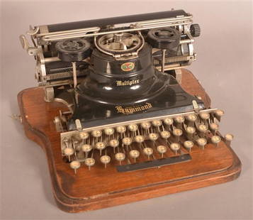 Antique Typewriter from Hammond Multiplex, USA, 1915 for sale at Pamono