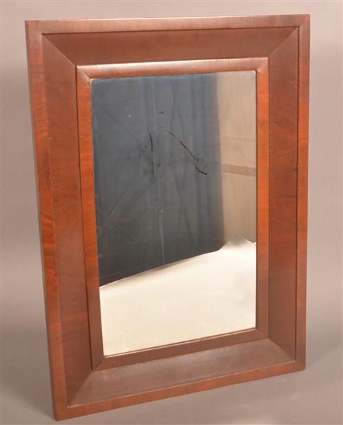 American Federal Mahogany Framed Wall Mirror. (1 of 1)