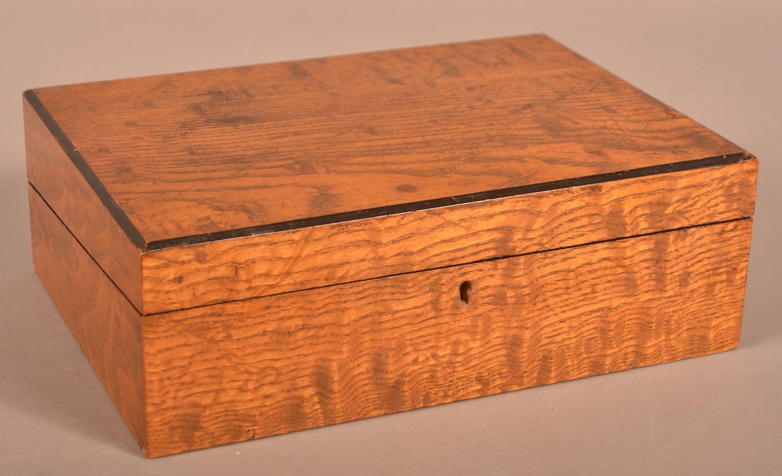 Late 19th Century Chestnut Lap Desk. (1 of 5)