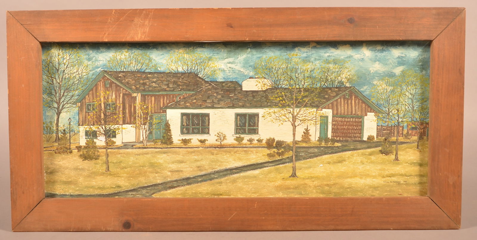 Dolores Hackenberger Oil on Canvas Painting. (1 of 4)