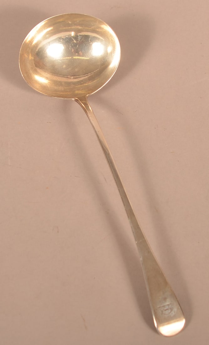 Antique English Sterling Silver Ladle. (1 of 4)
