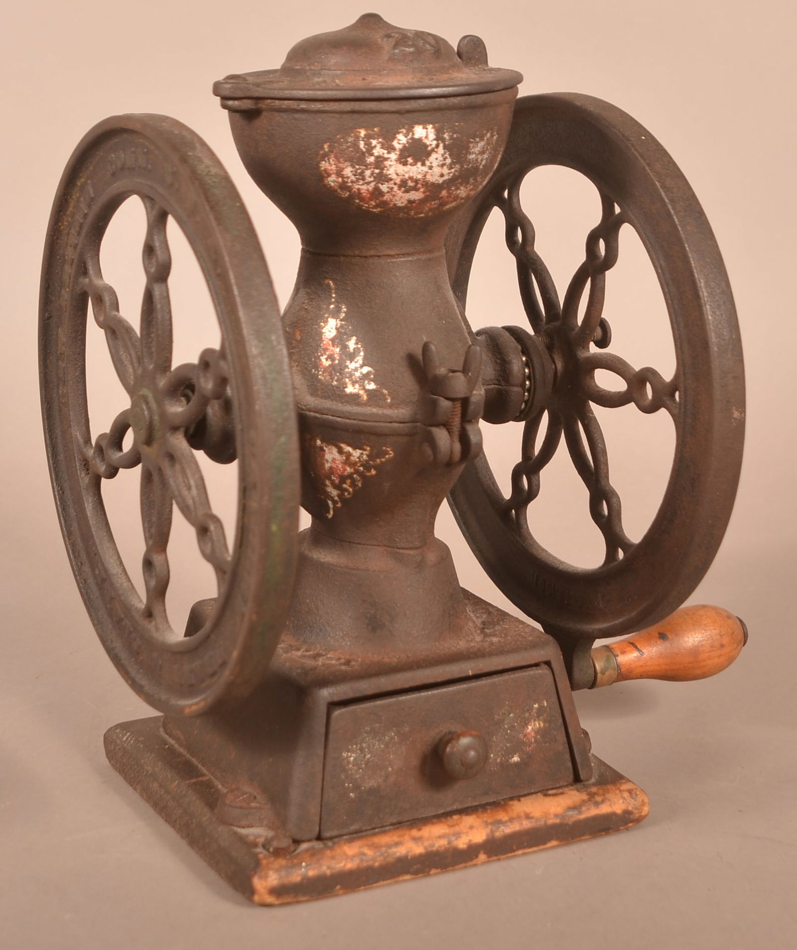 Landers, Frary & Clark No. 20 Double-Wheel Coffee Mill. (1 of 5)