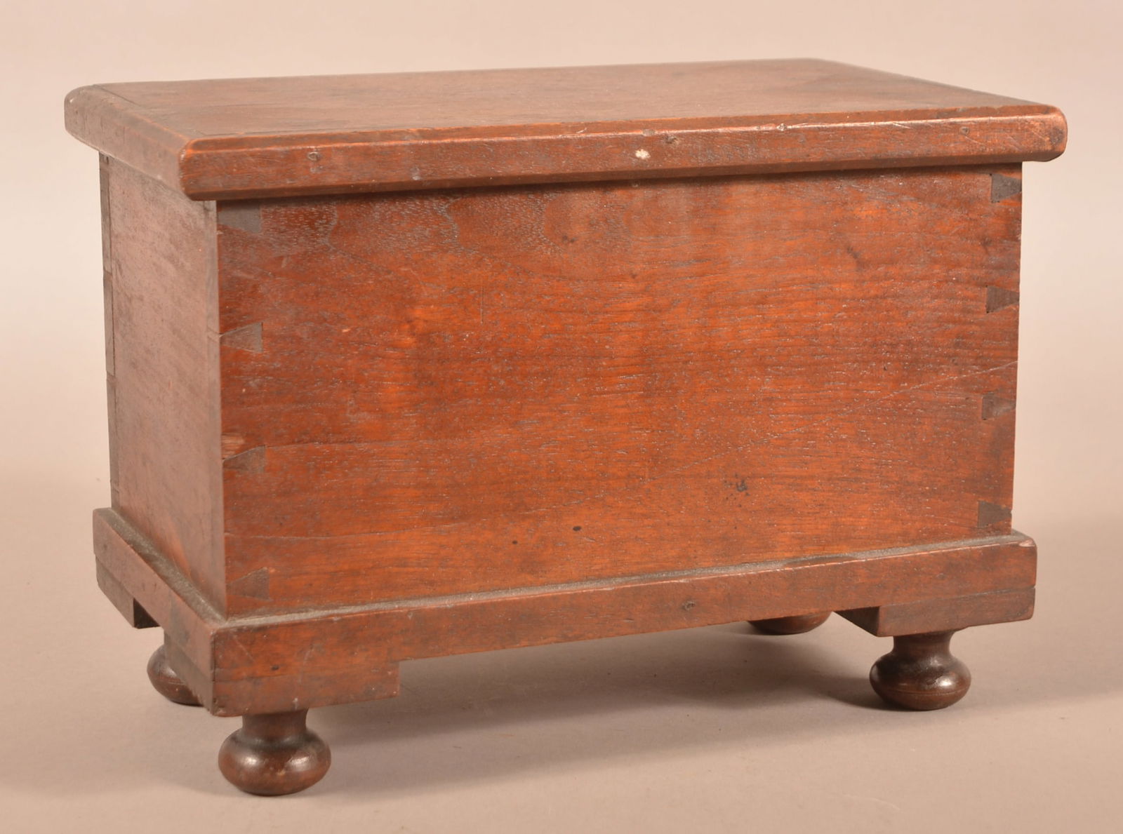 PA Mid-19th Century Miniature Walnut Blanket Chest. (1 of 5)