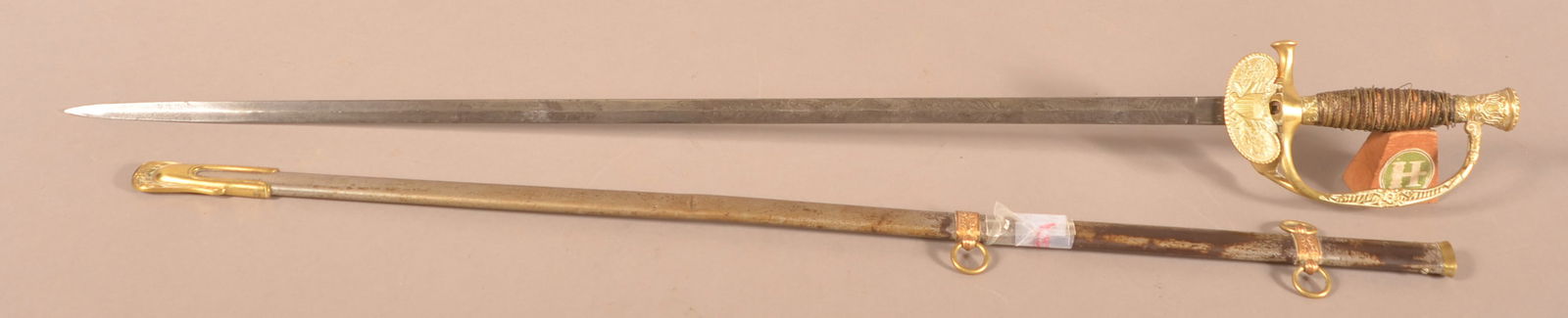 Horstmann Bros. M-1860 Staff & Field Officer's Sword. (1 of 8)