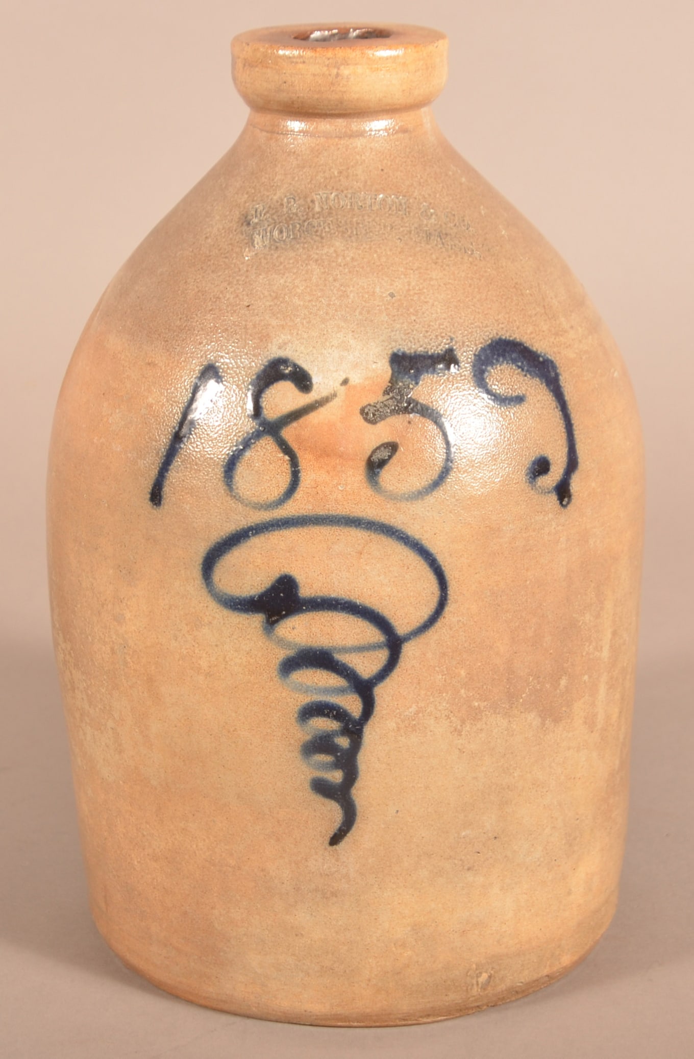 F.B. Norton & Company 1-Gallon Stoneware Jug. (1 of 4)