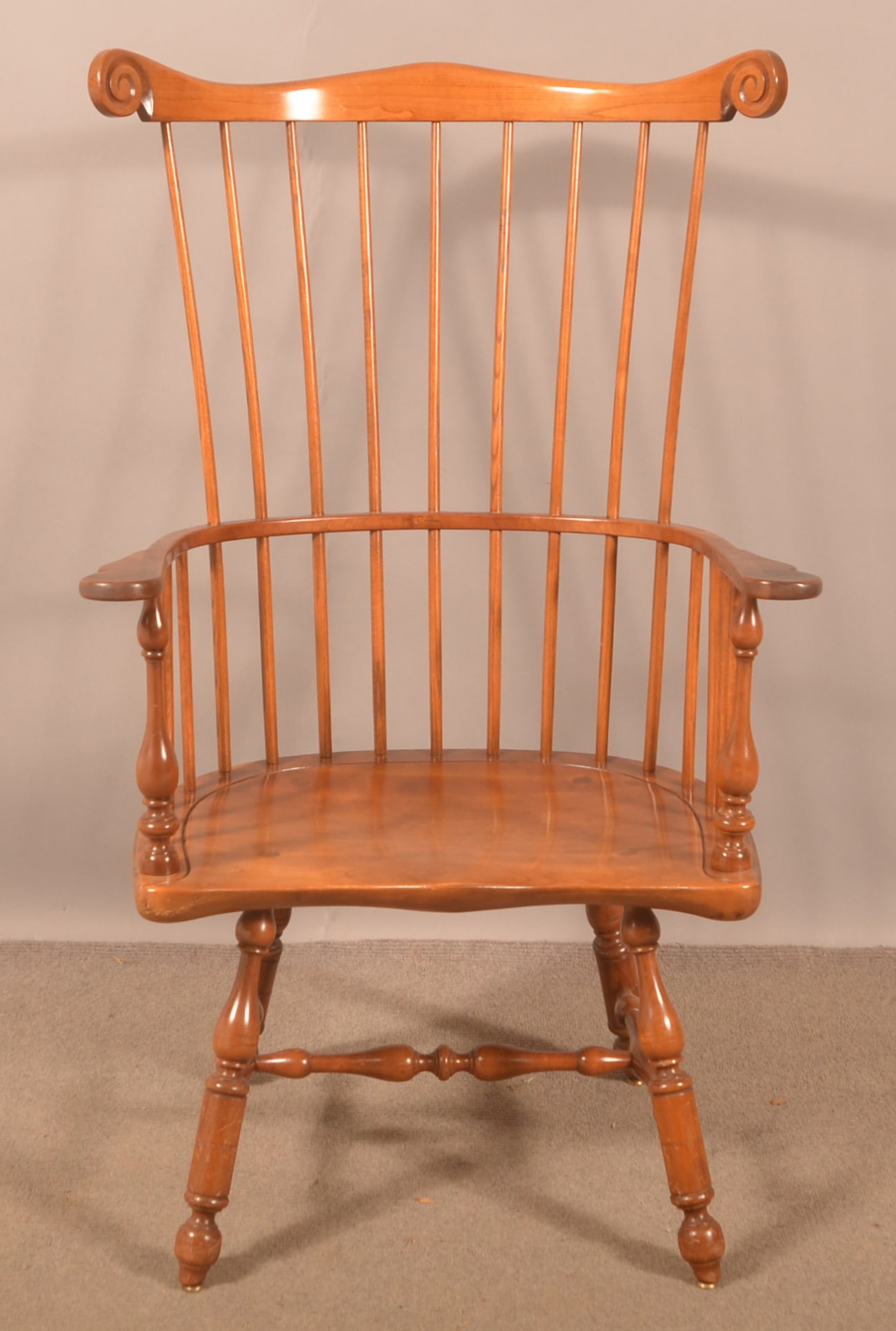 Stickley Windsor Cherry Comb-Back Armchair. (1 of 5)