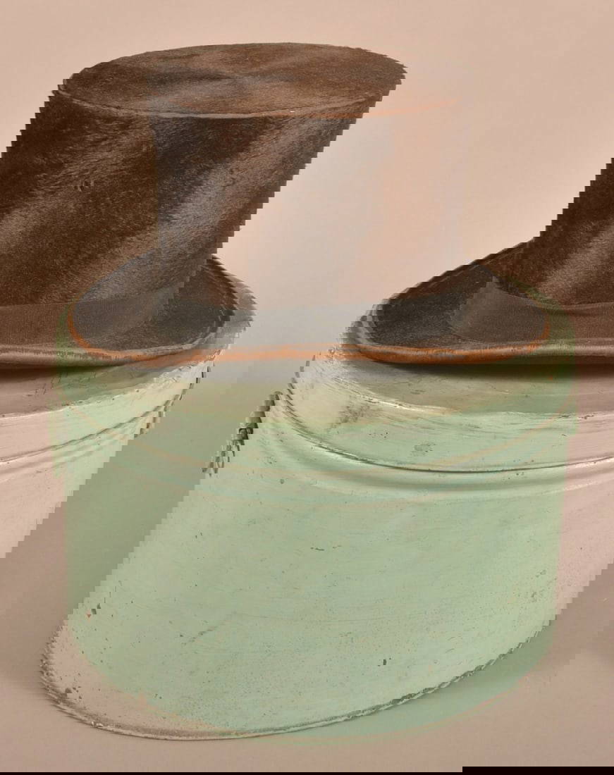 Lamb & Mcfall, York, Pa Beaver Skin Top Hat. Auction