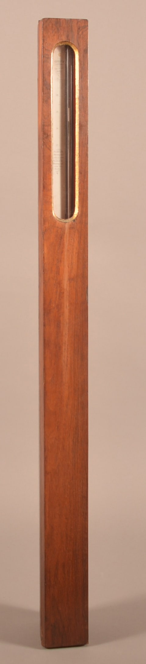 "Timby's Patent May 3, 1857" Rosewood Stick Barometer. (1 of 4)