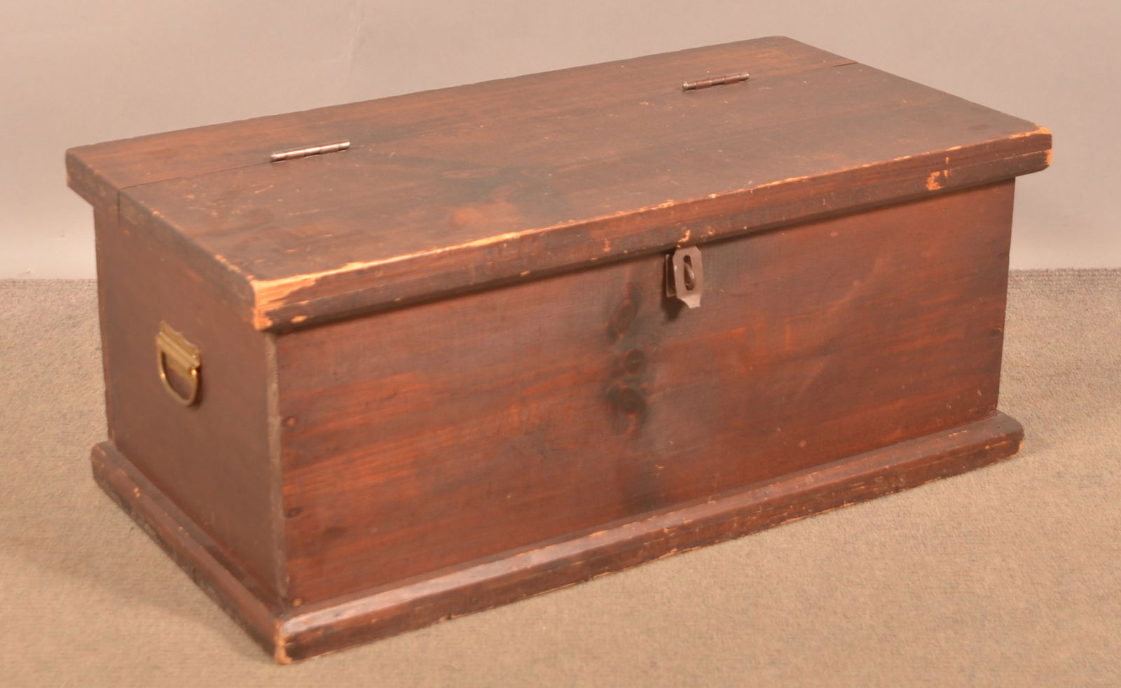 Antique Softwood Carpenter's Tool Chest. (1 of 3)