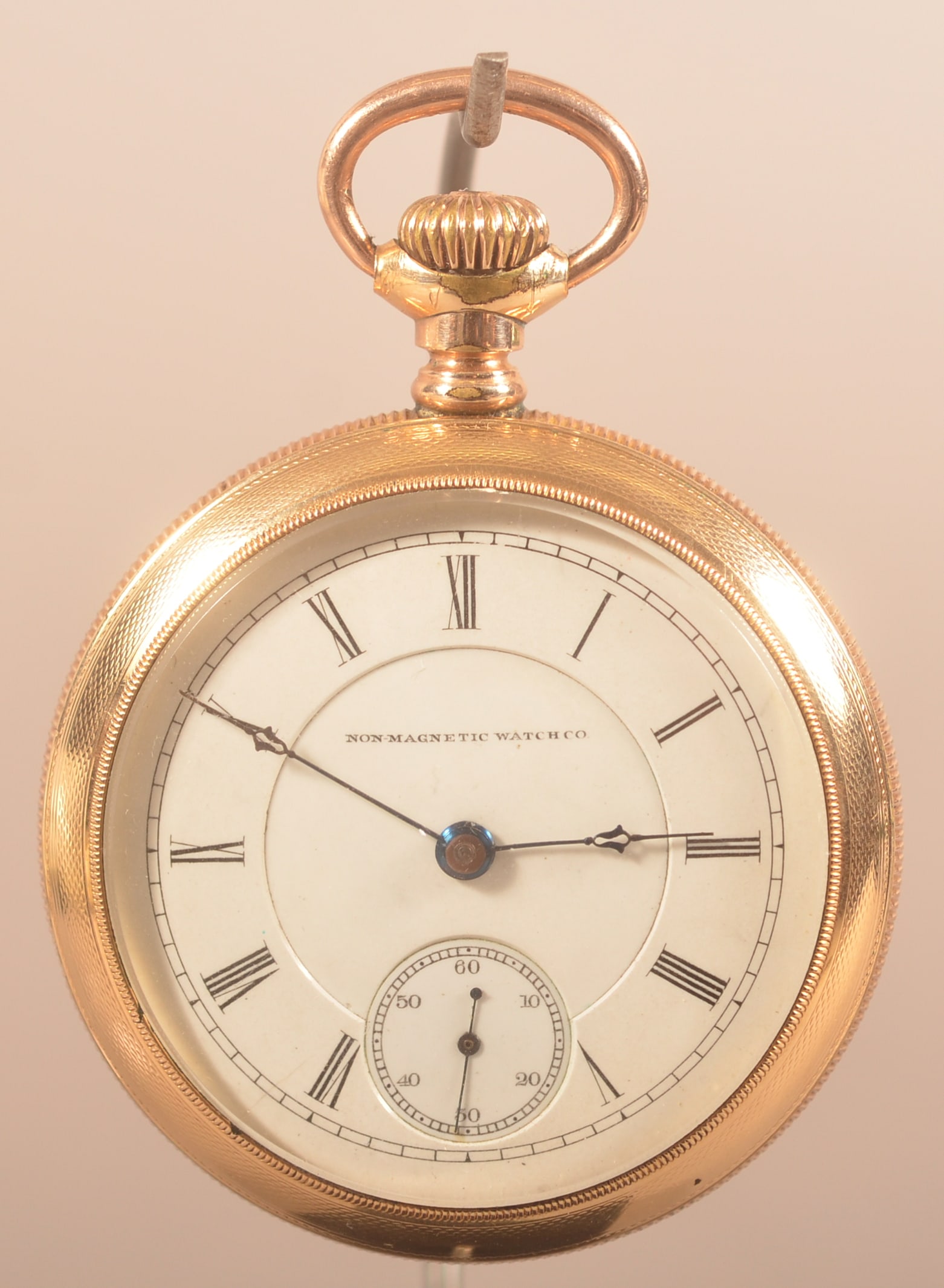 Non-Magnetic Watch Co. of America Pocket Watch. (1 of 6)