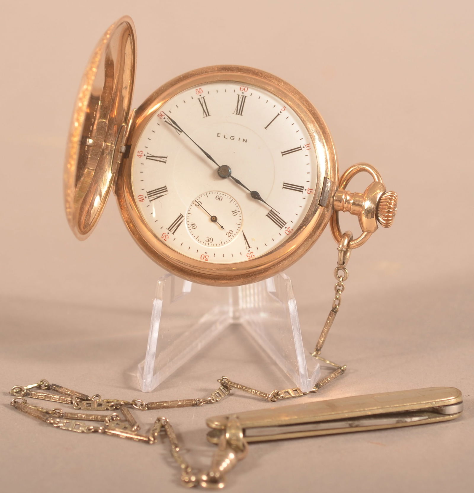 Elgin Hunting Case Pocket Watch. (1 of 6)