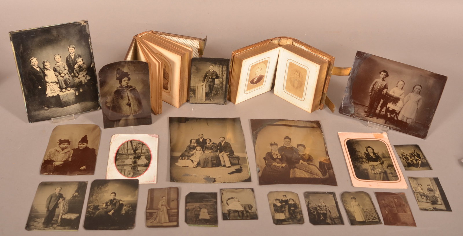 Lot of Antique Tintype and CDV Images. (1 of 7)