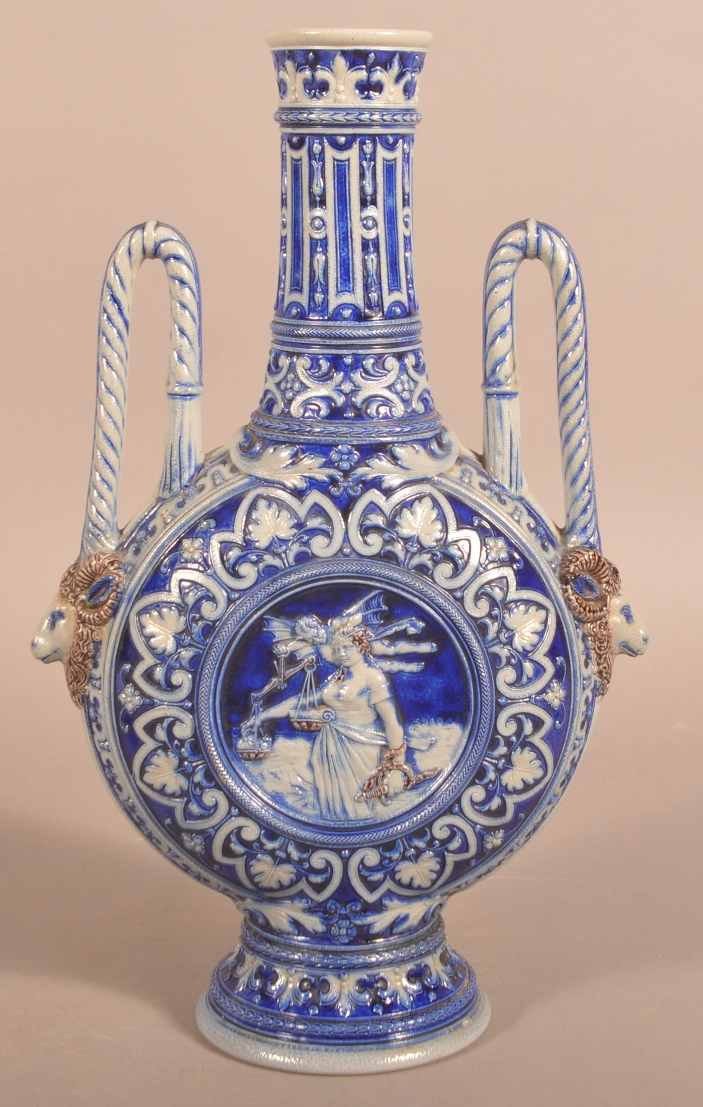 Simon Peter Gerz 286A German Stoneware Vase. (1 of 5)