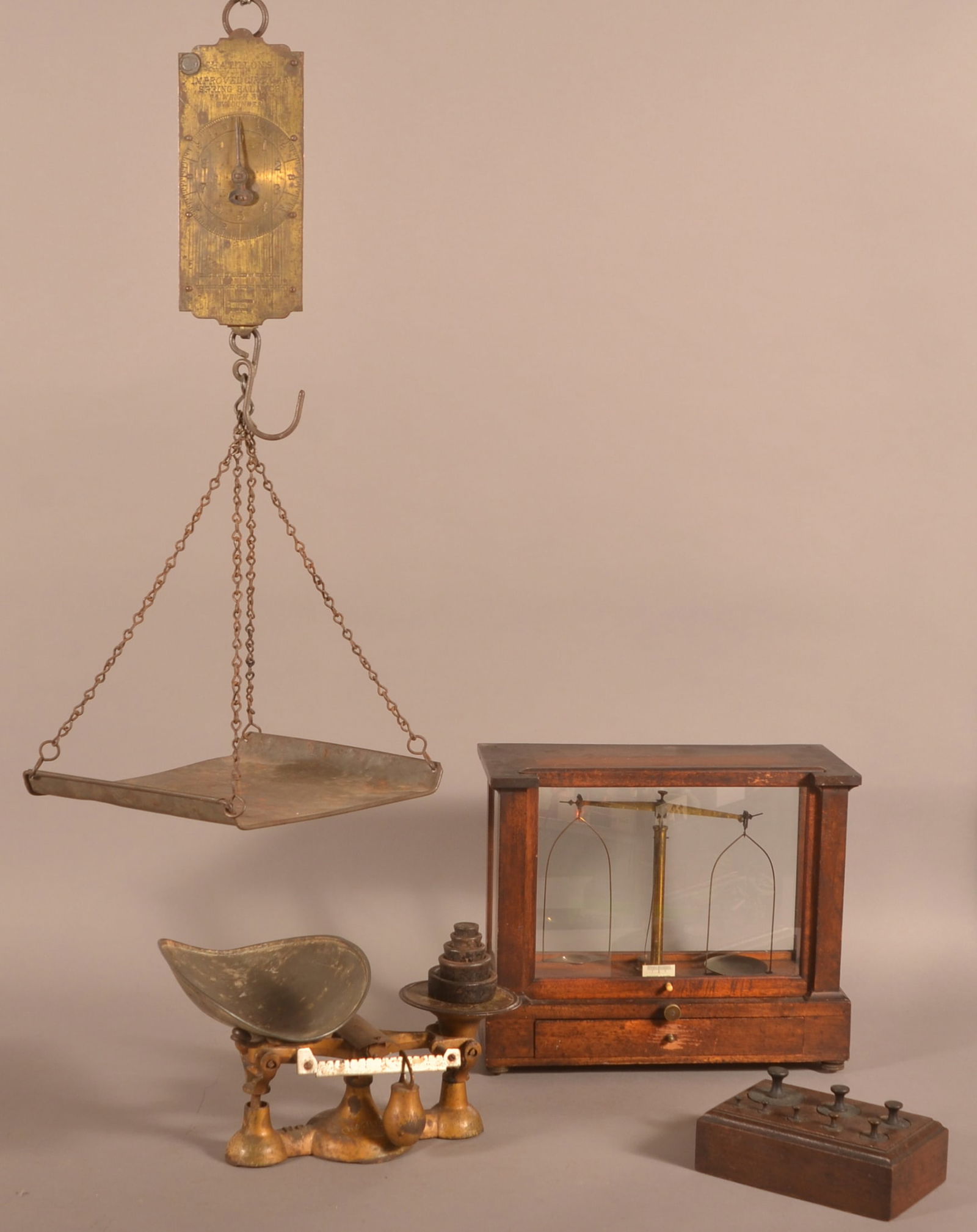 Antique Scale Lot. (1 of 7)