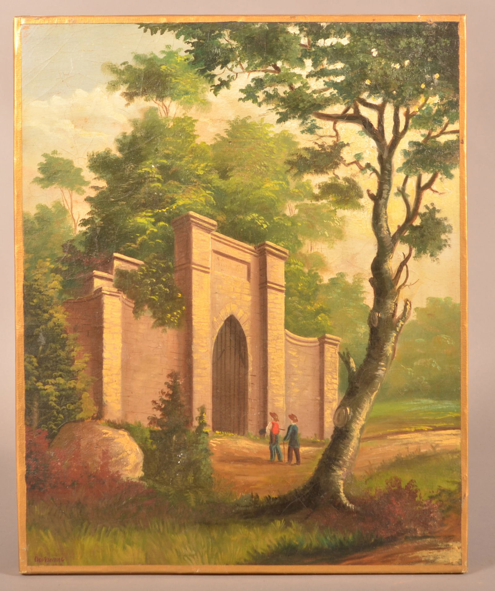 Frederick (Fred) Pansing Landscape Painting. (1 of 5)