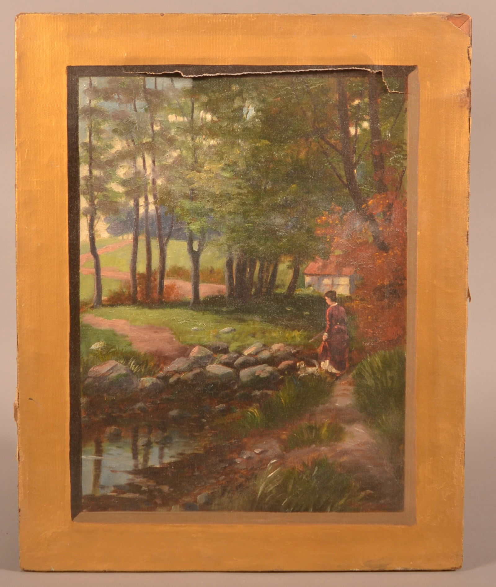 Frederick (Fred) Pansing Landscape Painting. (1 of 5)