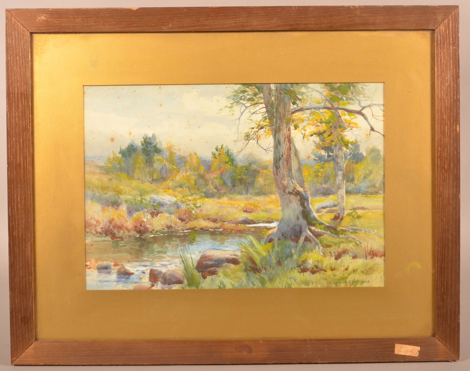 Melbourne H. Hardwick Landscape Painting. (1 of 3)