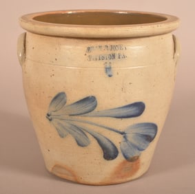 Evan R. Jones, Pittston, PA 1-1/2 Gal. Crock.