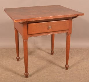 Pennsylvania Sheraton Mixed-Wood Tavern Stand.