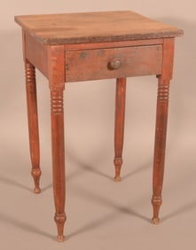 Pennsylvania Federal Cherry 1-Drawer Stand.