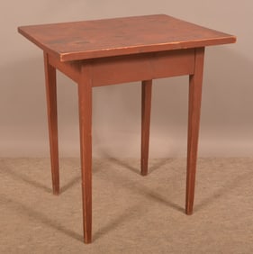 Pennsylvania Hepplewhite Softwood Work Stand.