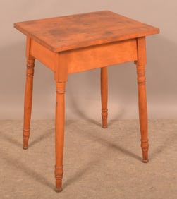 Pennsylvania Sheraton Mixed-Wood Work Stand.