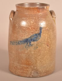 Smith & Brickner 3-Gal. Stoneware Jar.