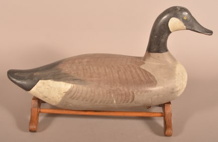 Canada Goose Decoy Attrib. to R. Madison Mitchell.