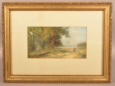 James Northcote Watercolor Landscape Painting.