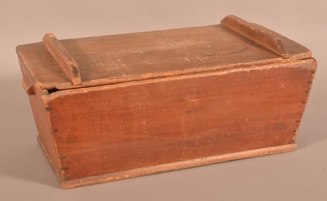 Pennsylvania 19th Century Softwood Dough Box.