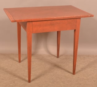 Pennsylvania Hepplewhite Softwood Tavern Table.