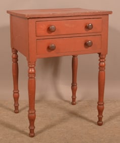 PA Federal Mixed-Wood 2-Drawer Work Stand.