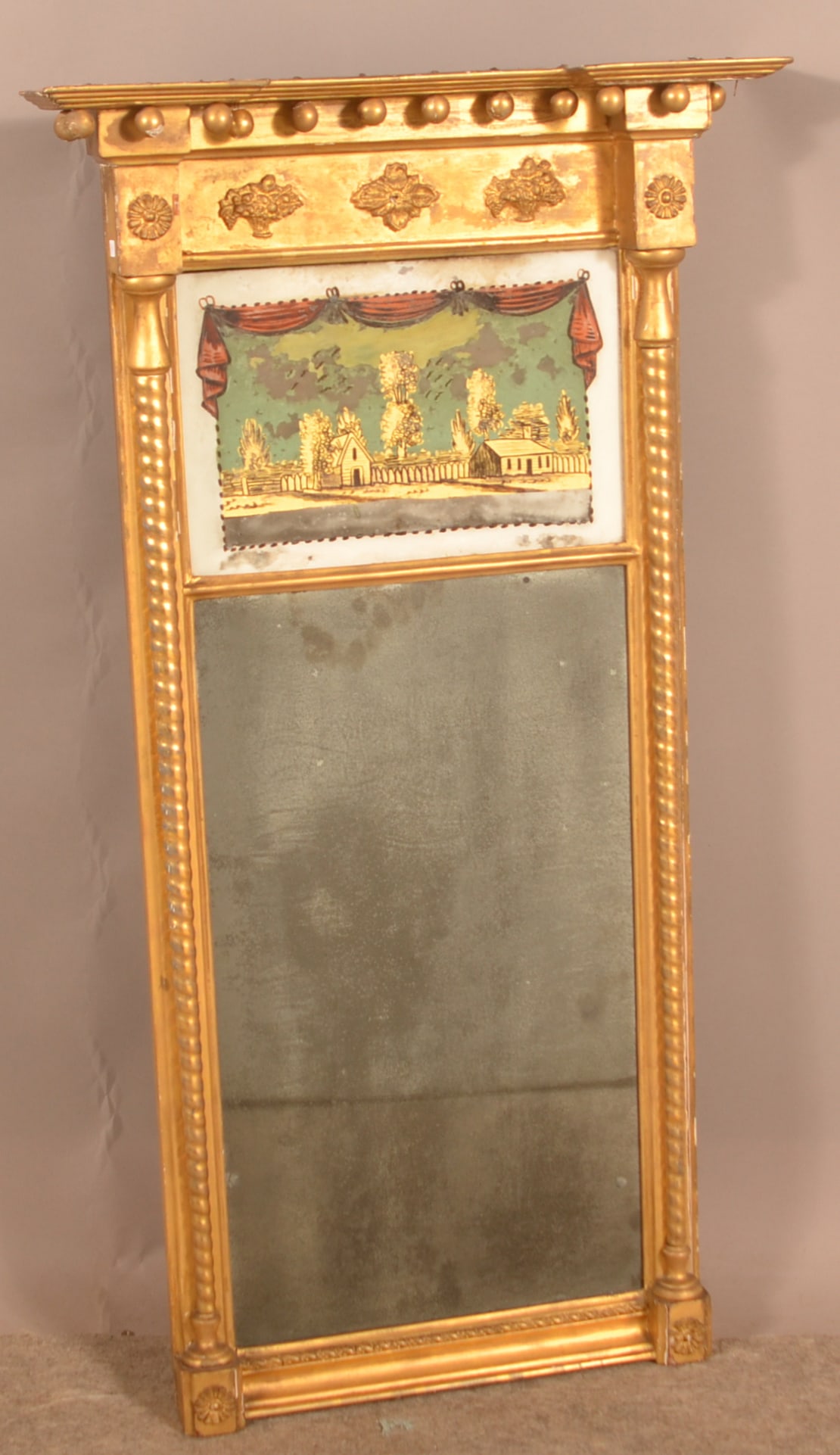 American Federal Gilt Mirror. (1 of 5)