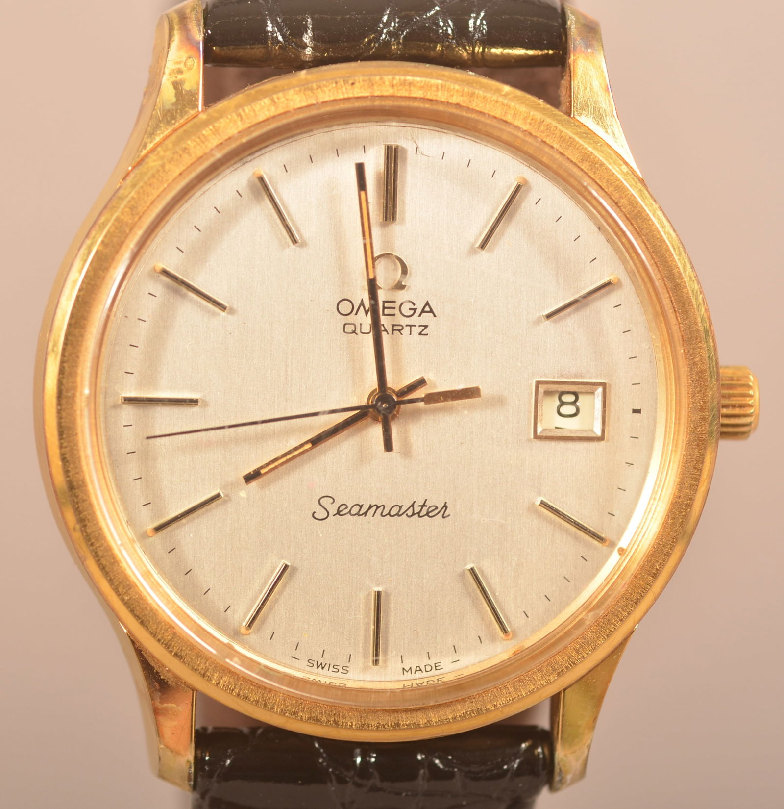 Omega Swiss Seamaster Men's Quartz Wristwatch. (1 of 9)