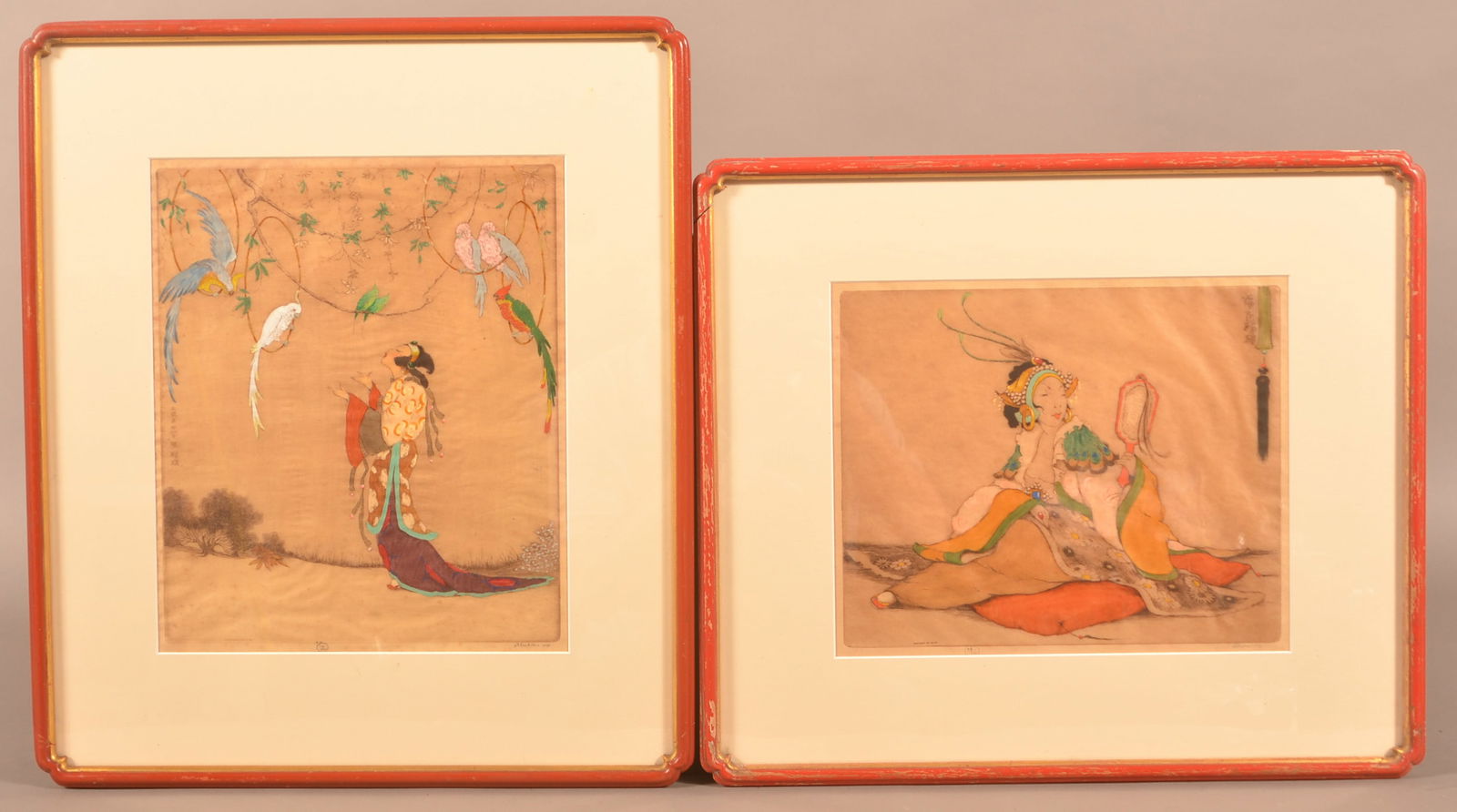 Two D.P. Tyson Etchings Dated 1931 and 1932. (1 of 10)