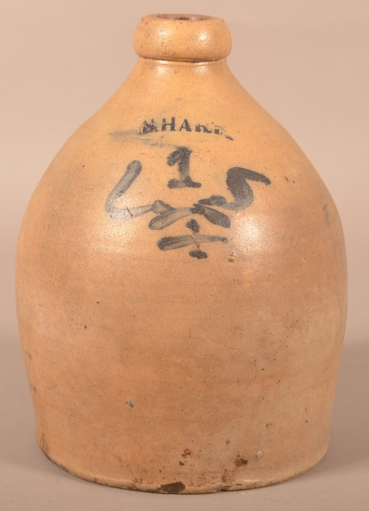 S. Hart 1-Gallon Stoneware Jug. (1 of 5)